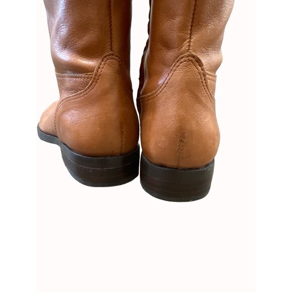 Ralph Lauren Lauren womens brown below knee leather boots shoes 5.5B SKU 6464 - Picture 7 of 13